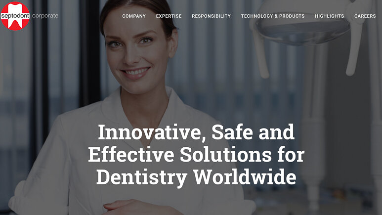 Septodont launches new corporate website