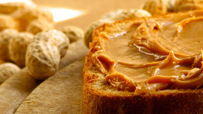 Masło orzechowe dobre dla zdrowia dziąseł