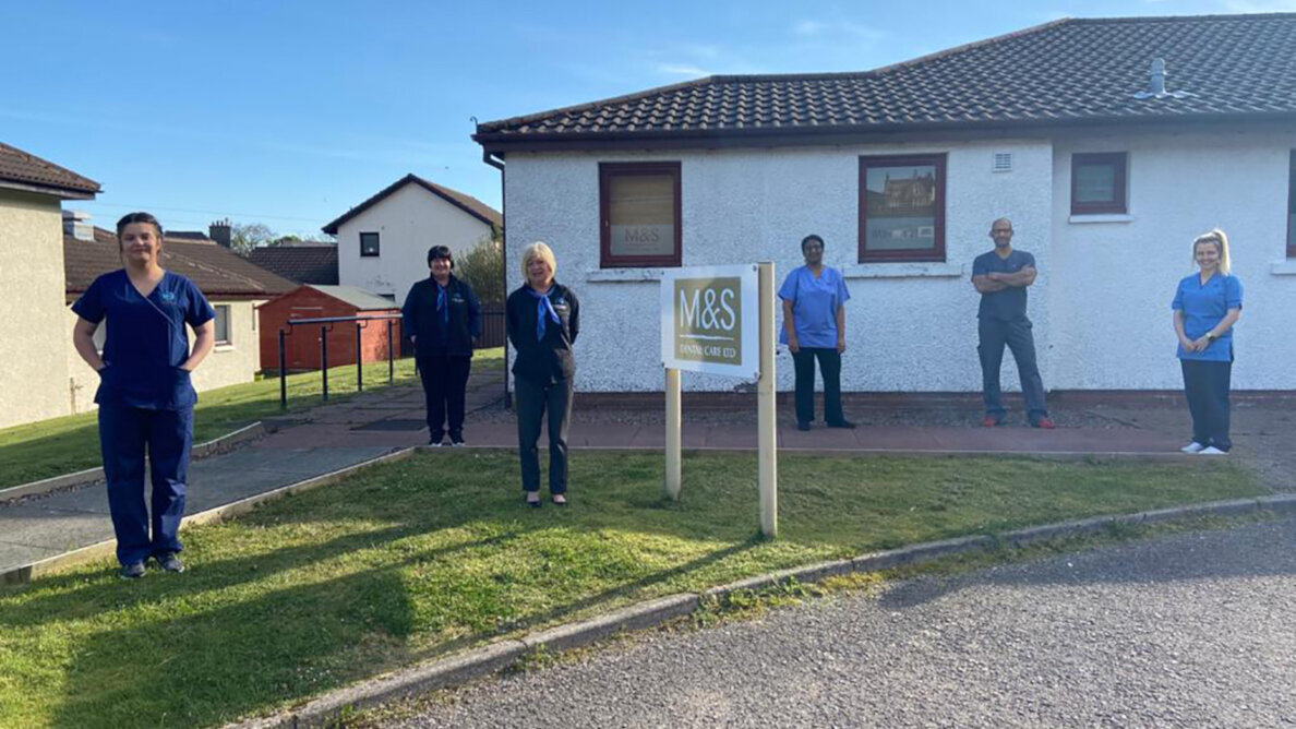 Dentists from Scotland share experience of emergency lockdown treatment