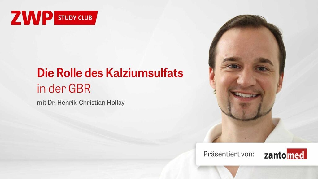 Zantomed-Webinar am 27. April zur Rolle des Kalziumsulfats in der GBR