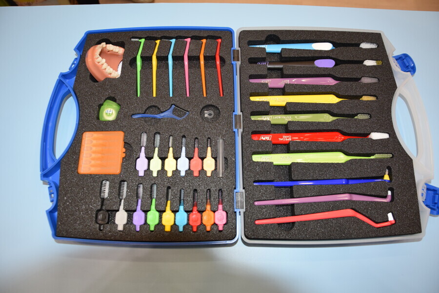 A selection of TePe's products.