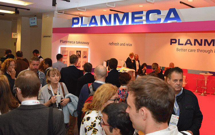 Planmeca booth.