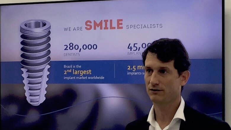 Felipe Leonard, President of S.I.N. Implant, the second largest implant manufacturer in Brazil.