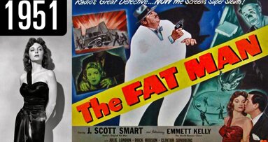 FILM: The fat man (1951), geregisseerd door William Castle