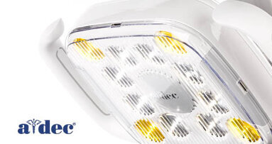 Design OP LED lampy A-DEC oceněn prestižní cenou red dot award