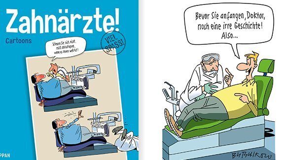 Cartoon-Band über Zahnärzte erschienen