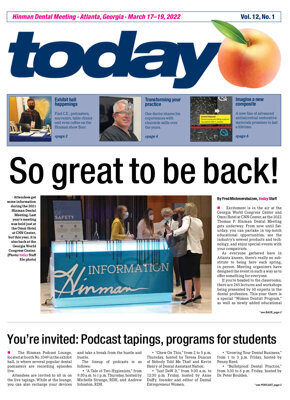 today Hinman Dental Meeting Atlanta March 17–19, 2022 today Hinman Dental Meeting Atlanta March 17–19, 2022