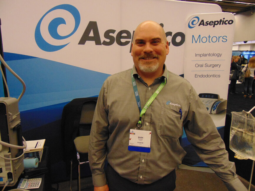 Mark Mayer of Aseptico. (Photo: Fred Michmershuizen/Dental Tribune America)