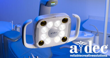 A-dec led-operatielamp gewaardeerd met twee prestigieuze prijzen