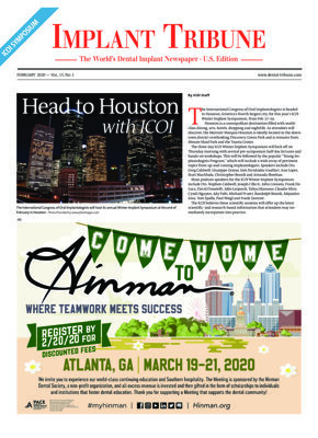 Implant Tribune U.S. No. 1, 2020