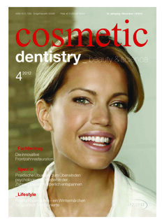 cosmetic dentistry Germany No. 4, 2012 cosmetic dentistry Germany No. 4, 2012