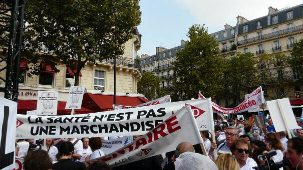 La santé n'est pas une marchandise