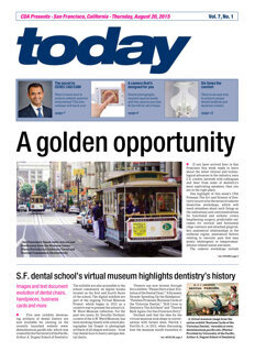 today CDA San Francisco Aug. 20, 2015 today CDA San Francisco Aug. 20, 2015