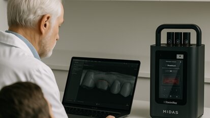 Midas: The 3D printer that transforms the analogue dentist into a digital workflow protagonist