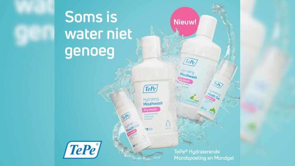Nieuw! Hydraterende Mondspoeling en Mondgel van TePe