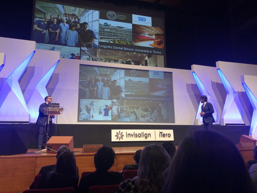Il Dr. Tommaso Castroflorio e il Dr. Francesco Garino.