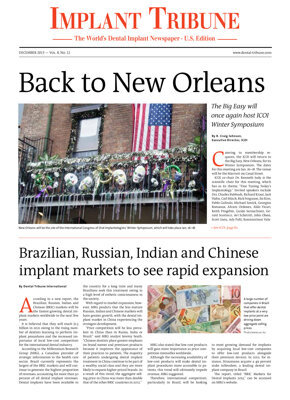 Implant Tribune U.S. No. 12, 2013