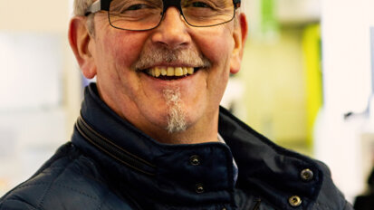 Dieter Veit: My first IDS was in Nurnberg. I have been coming ever since. (Photograph: Luke Gribble/DTI)