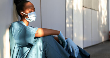 COVID-19 surges among vaccinated health care workers