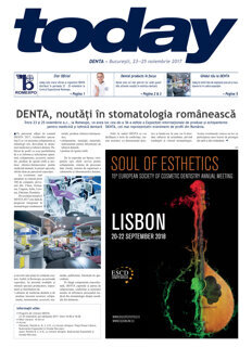 today DENTA Bukarest 2017 today DENTA Bukarest 2017