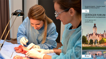 Top-Referenten beim 14. Leipziger Forum für Innovative Zahnmedizin Top-Referenten beim 14. Leipziger Forum für Innovative Zahnmedizin