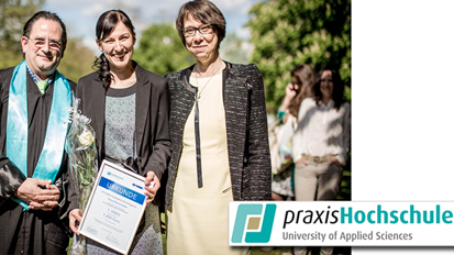 CP GABA prämiert beste Bachelorarbeiten 2015 an der praxisHochschule CP GABA prämiert beste Bachelorarbeiten 2015 an der praxisHochschule