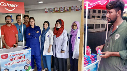 AIDM, Colgate mark oral health week