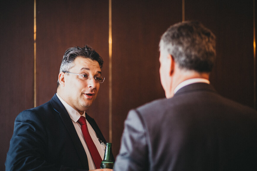 Rob Pounds from The Dental Imaging Company, partner in the UK (Photograph: Robert Strehler)