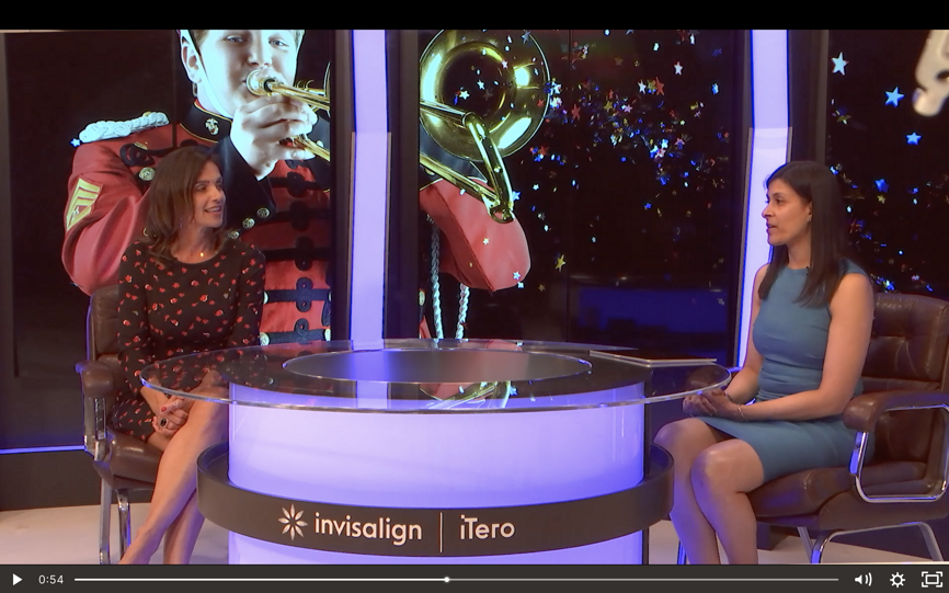 Hosts Melissa Porter (left) and Dr Beena Harkison.