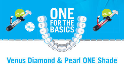 Kulzer introduceert Venus Diamond en Venus Pearl ONE Shade