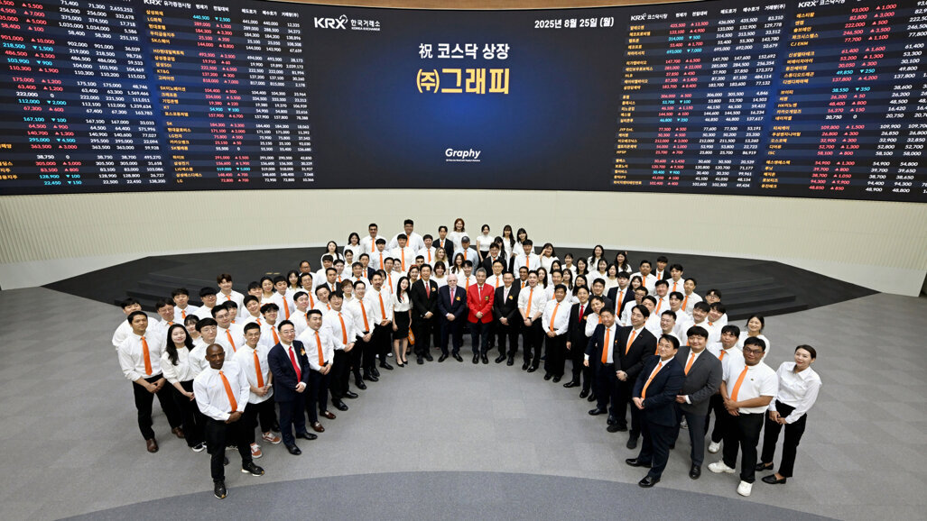 Graphy goes public on South Korea’s stock exchange