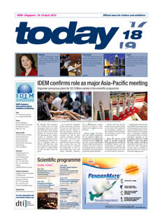 today IDEM Singapore 18 April 2010 today IDEM Singapore 18 April 2010