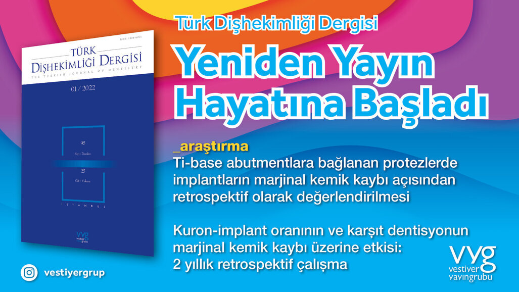 Türk Dişhekimliği Dergisi, Yeniden Yayın Hayatına Başladı