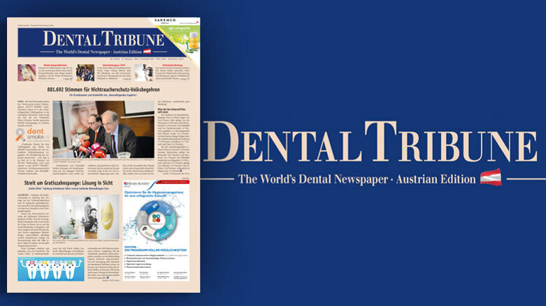 Jetzt online: Die Dental Tribune Austria Edition 8/2018