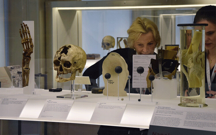 The collections of the Surgeons’ Hall Museums include natural and artificial curiosities.