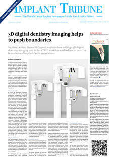 Implant Tribune Middle East & Africa No. 1, 2020