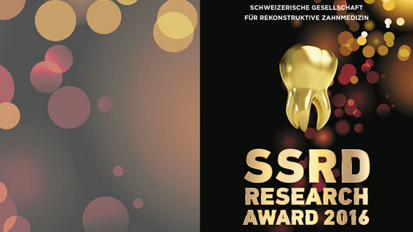 SSRD Research Award 2016 SSRD Research Award 2016