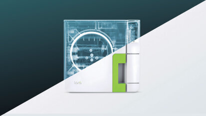 Incredible inside. Incredible outside. Ready for the future with the new Lara sterilizer