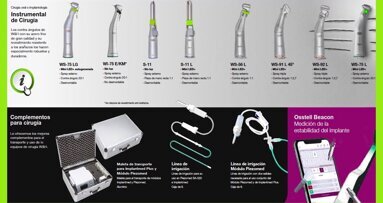 Instrumental de alta calidad para Cirugía e Implantología Oral