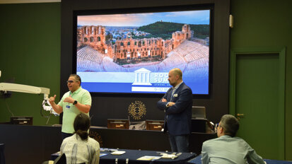 ROOTS SUMMIT commenced with a series of hands-on courses on Thursday, providing dental professionals with an opportunity to refine their techniques and delve into the latest advancements in endodontic care. Pictured from left: Dr Freddy Belliard, co-chairman of the event, and workshop presenter Dr Hugo Sousa Dias.