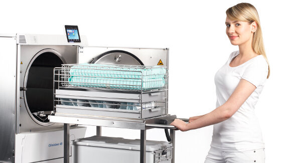 Un surdoué aux performances exemplaires : Cliniclave 45 – 103 litres - MELAG France