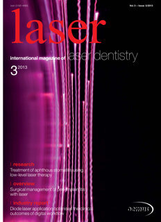 laser international No. 3, 2013 laser international No. 3, 2013