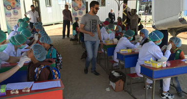 Dental professor travels to Syrian refugee camps, treats more than 1,000 children
