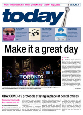 today ODA Annual Spring Meeting Toronto May 5, 2022 today ODA Annual Spring Meeting Toronto May 5, 2022