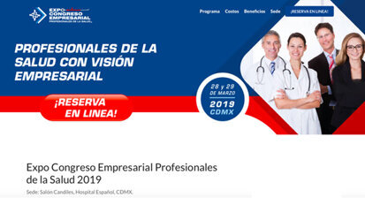 Expo Congreso Empresarial Profesionales de la Salud 2019