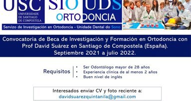 Beca de Ortodoncia con el maestro Suárez Quintanilla