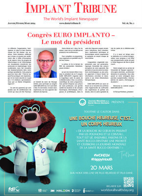 Implant Tribune France No. 1, 2024 Implant Tribune France No. 1, 2024