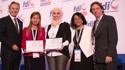 Associações dentárias no Camboja e Palestina recebem Prêmio FDI Smile