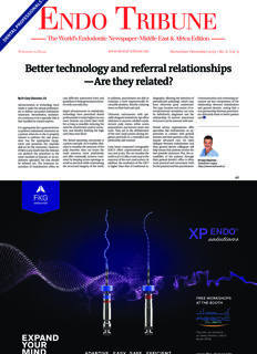 Endo Tribune Middle East & Africa No. 6, 2019