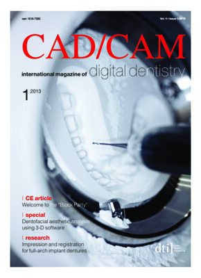 CAD/CAM international No. 1, 2013 CAD/CAM international No. 1, 2013